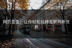网页歪歪：让你轻松玩转互联网新世界